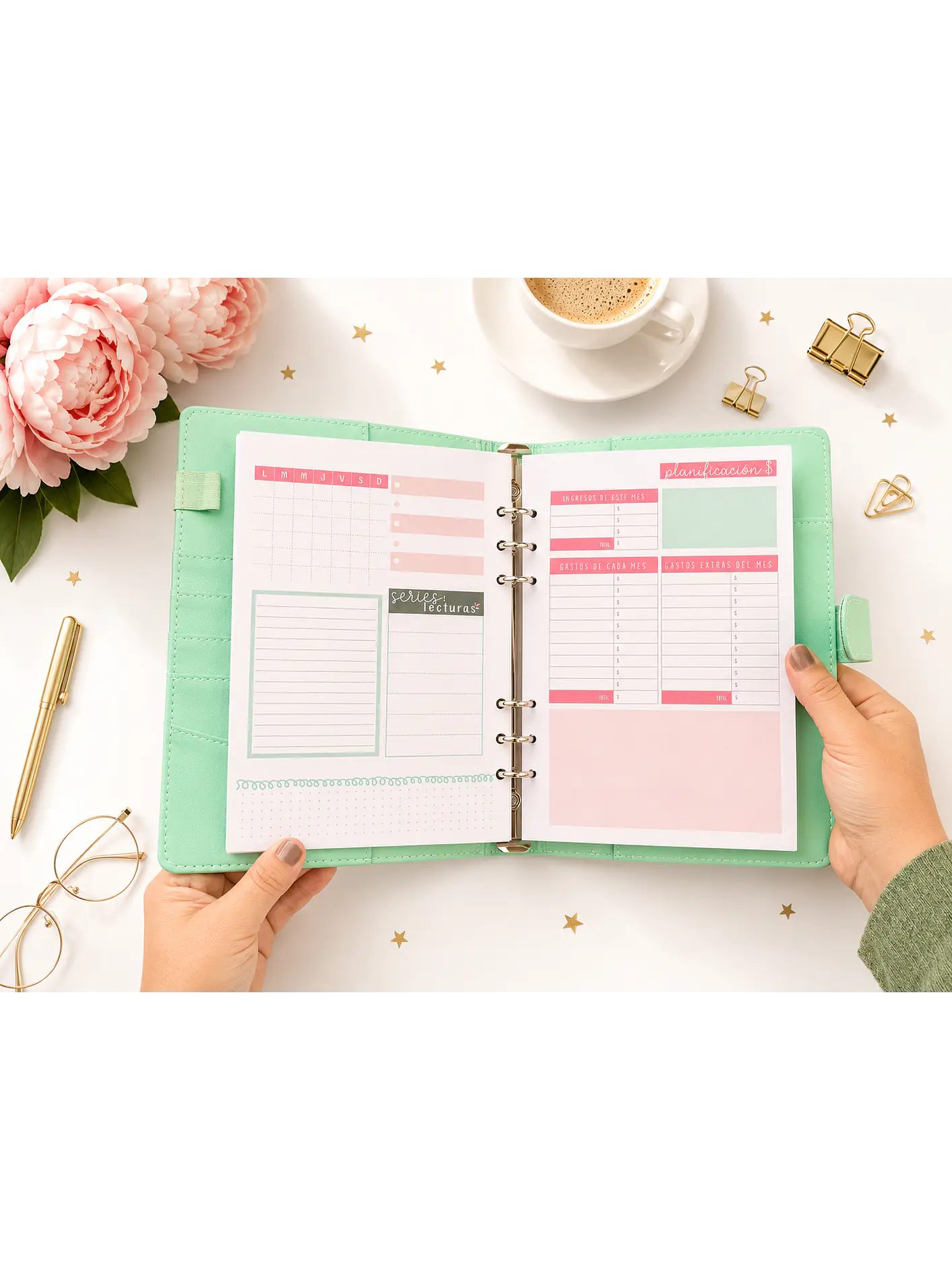 Binder planner eterno 12 meses  4