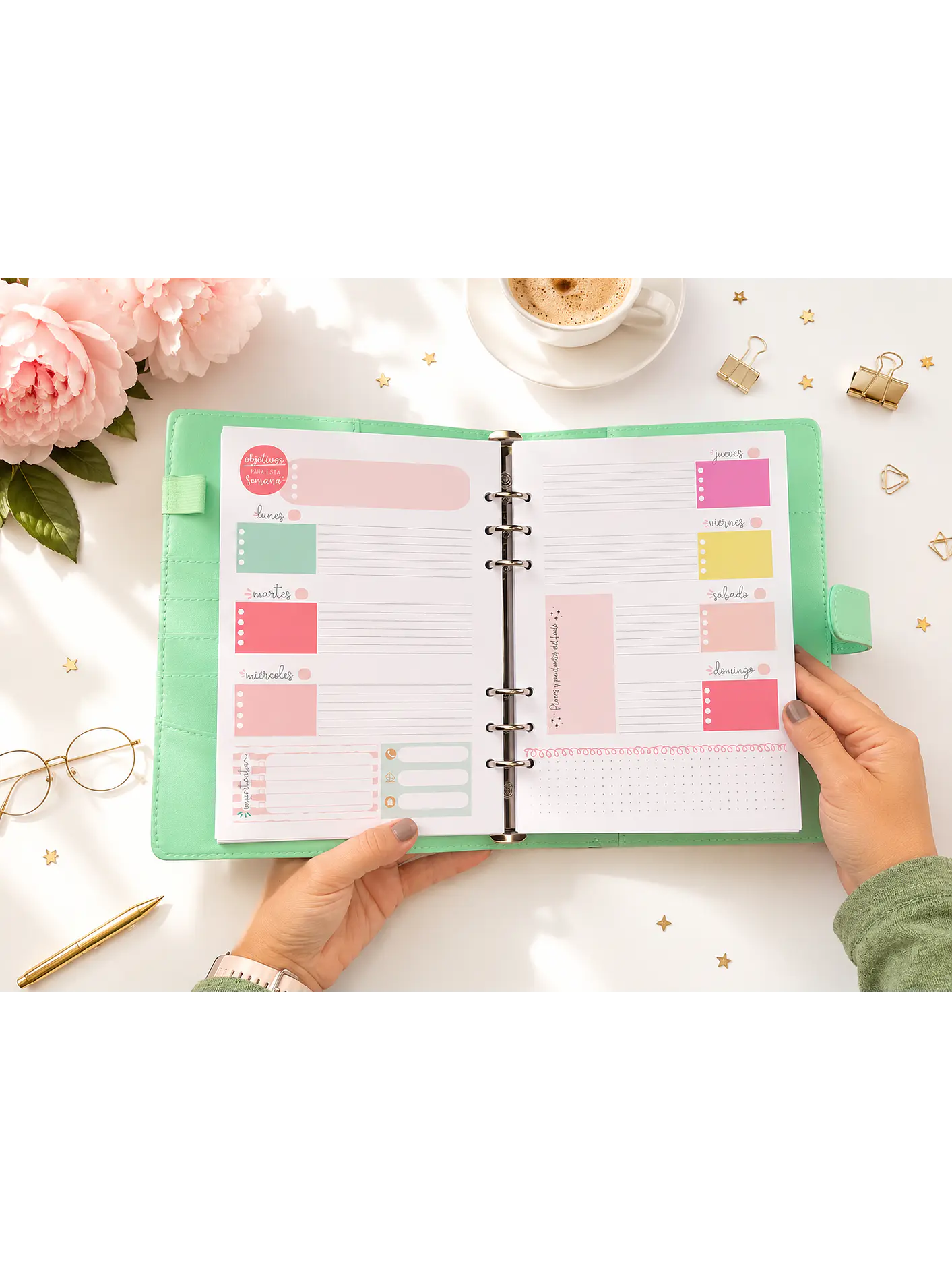 Binder planner eterno 12 meses  2