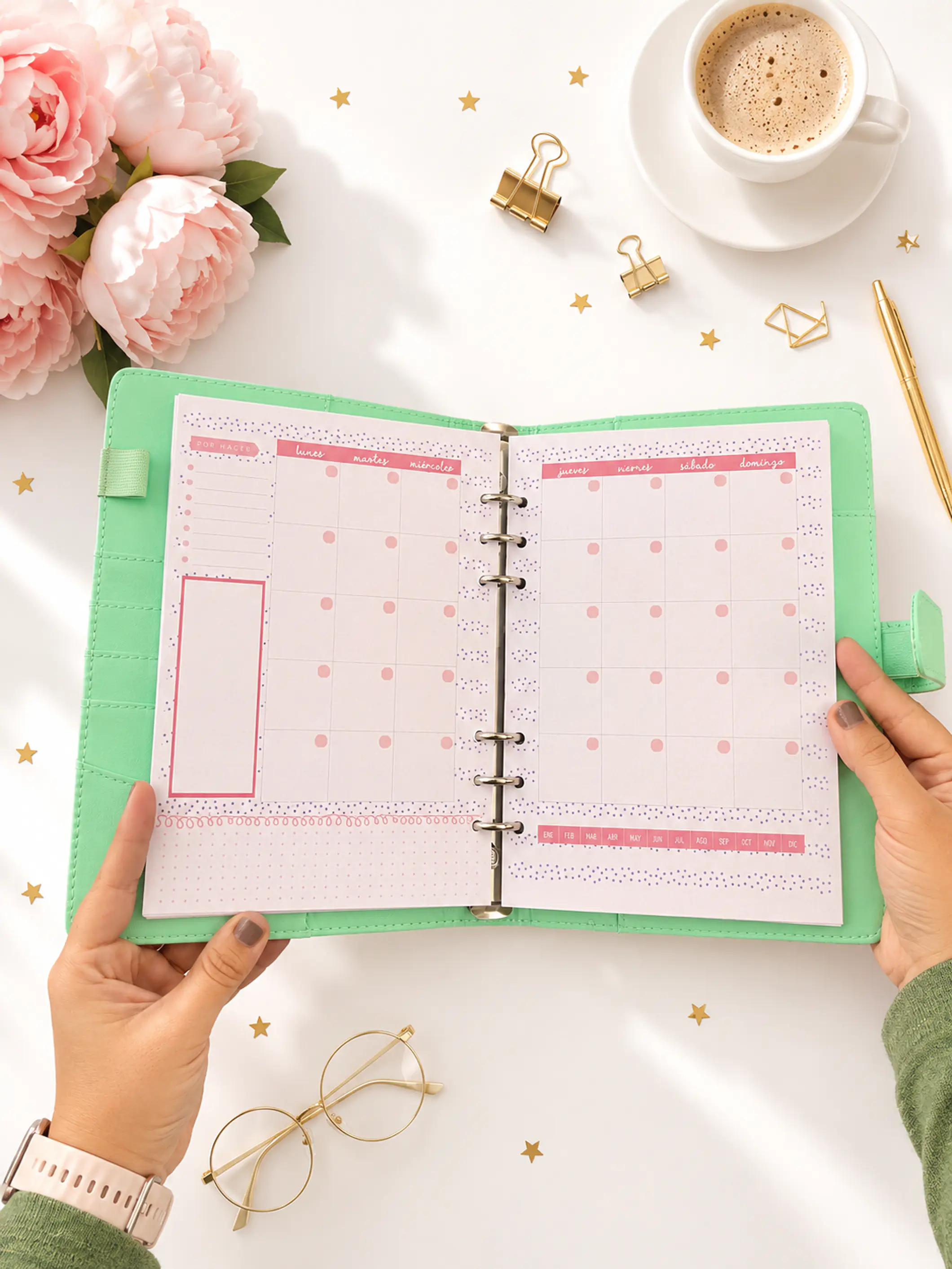Binder planner eterno 12 meses  3