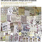 260 Piezas para scrapbooking  - Miniatura 5