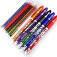 6 Lápices Borrables (tinta gel) + 30 recargas - Miniatura 1