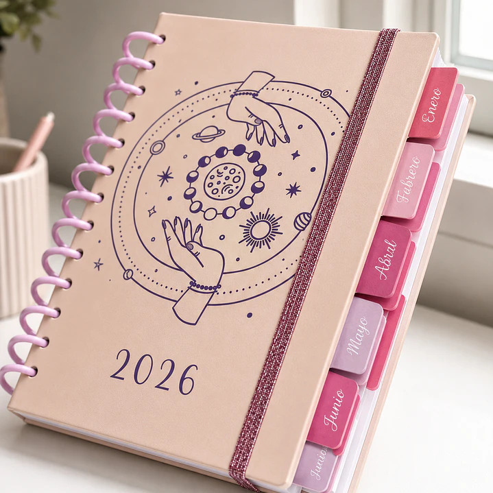 Pestañas adhesivas para planner - 12 meses del año  5
