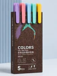 Set de 5 lápices tinta gel 0.5mm - Miniatura 1