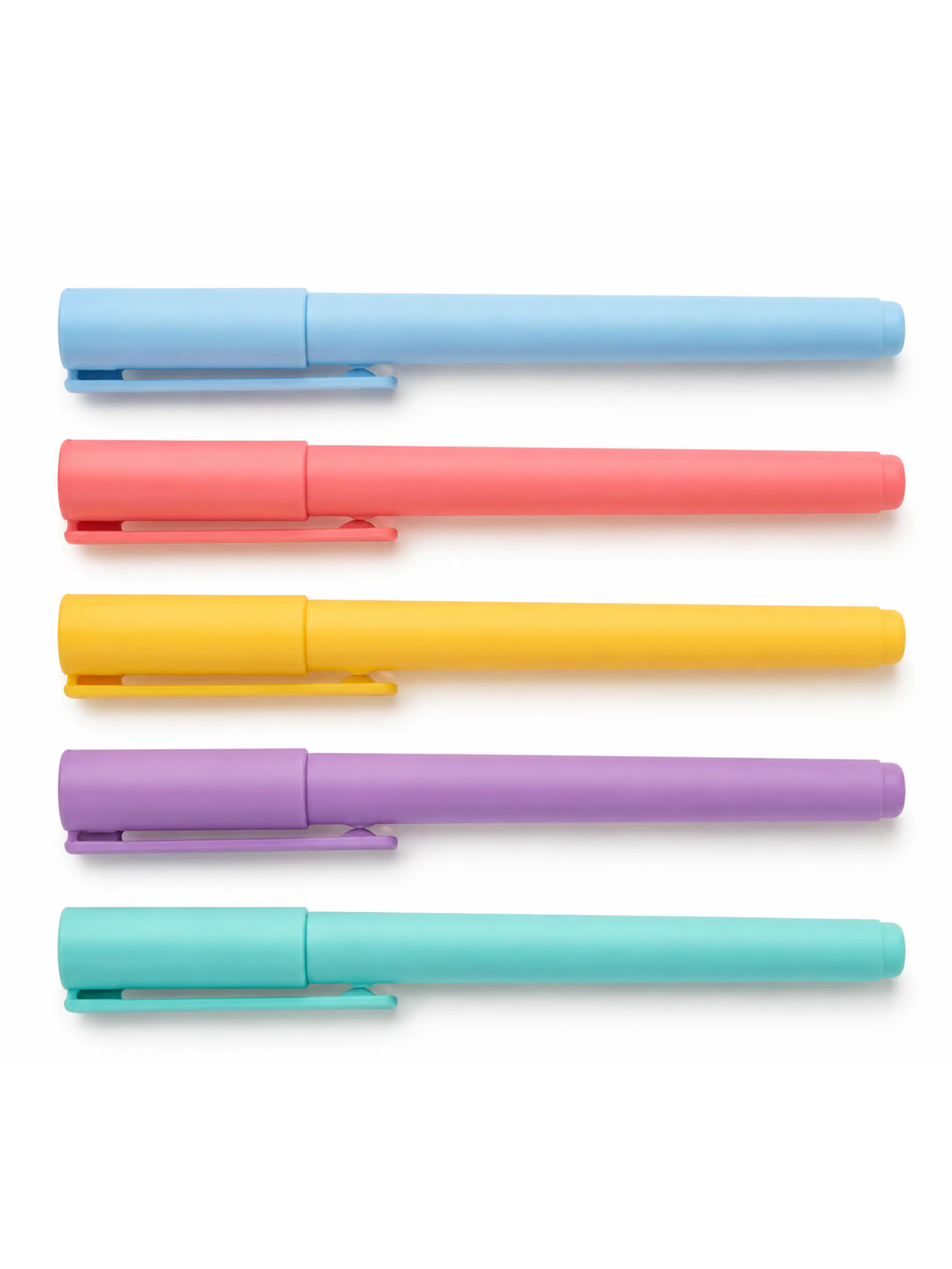 Set de 5 lápices tinta gel 0.5mm 2