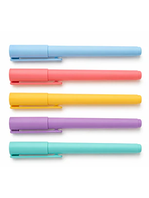 Set de 5 lápices tinta gel 0.5mm