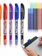 6 Lápices Borrables (tinta gel) + 30 recargas - Miniatura 2