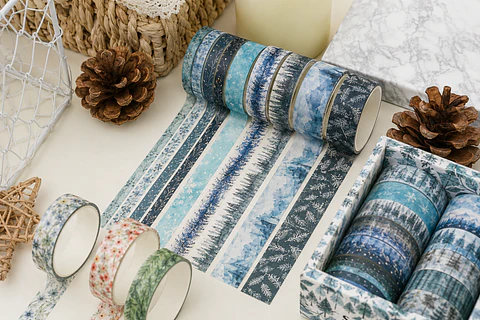 Washi tape 18 rollos Winter Season