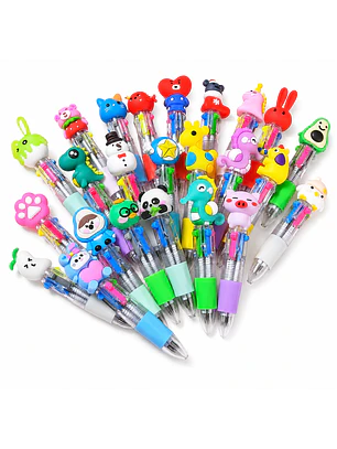 Set 3 Mini lápiz 4 colores surtido
