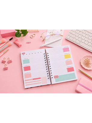 Planner eterno colores (año completo) A5