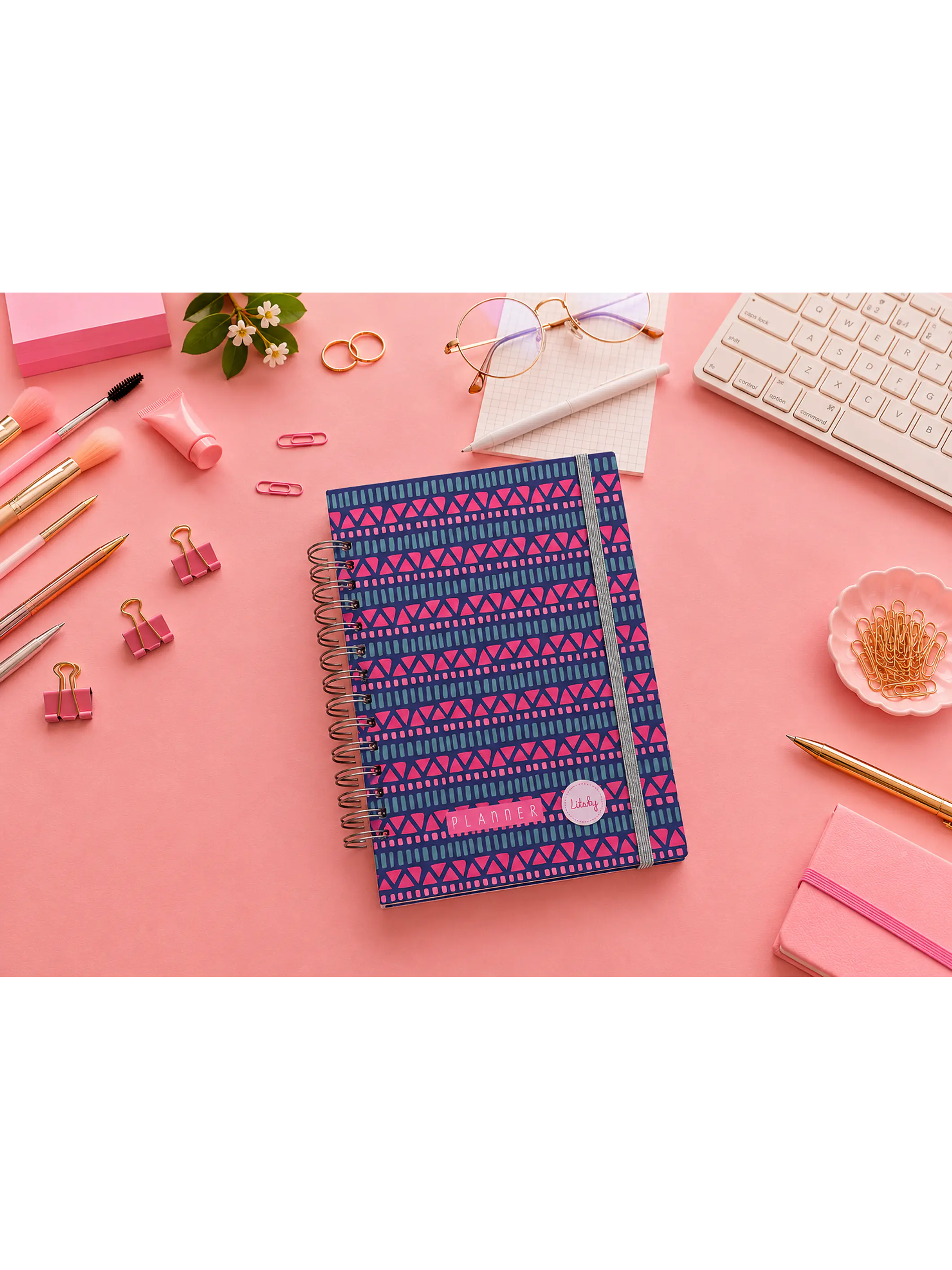 Planner sin fecha en Líneas 12 meses 16