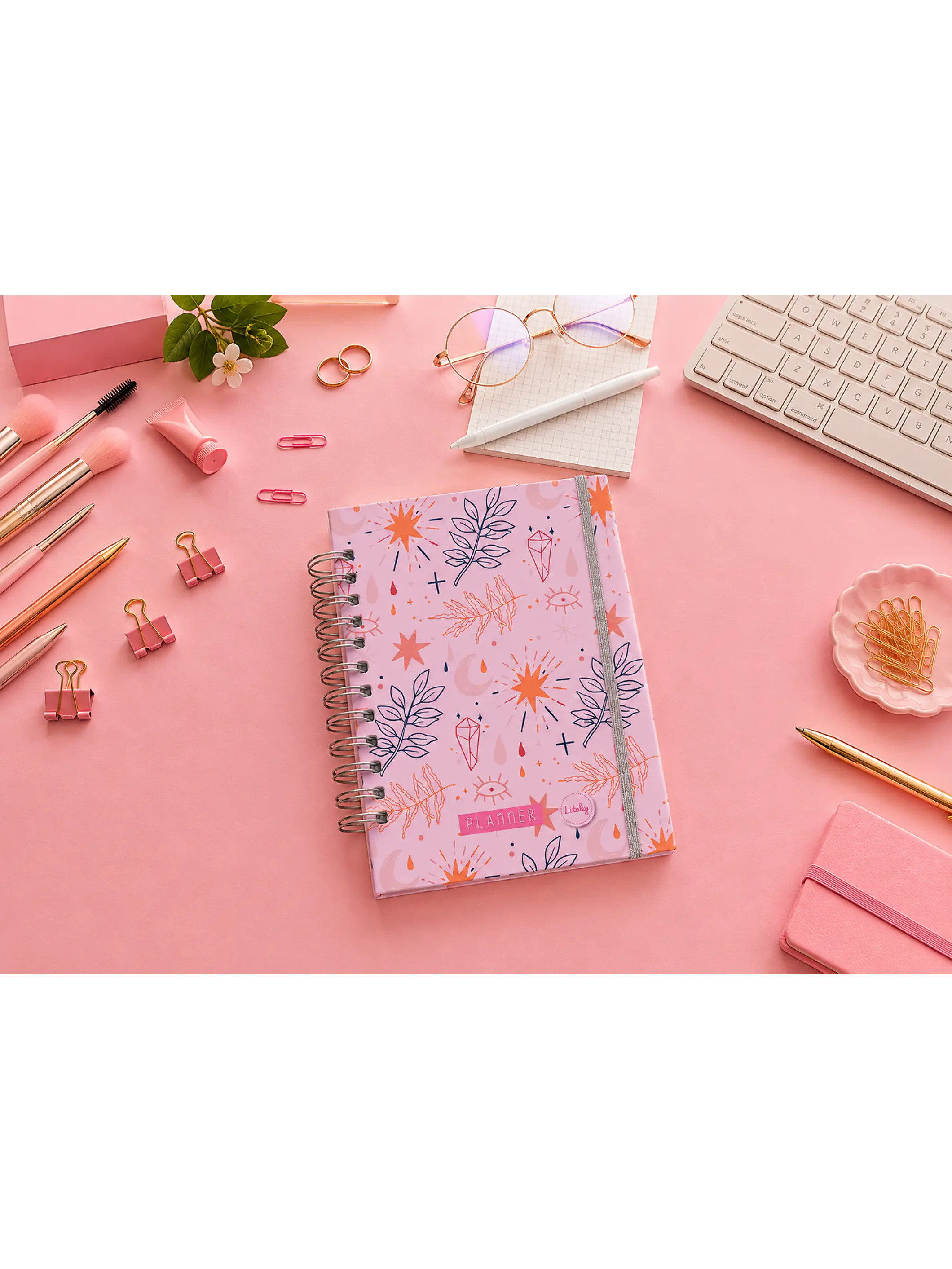 Planner sin fecha en Líneas 12 meses 6
