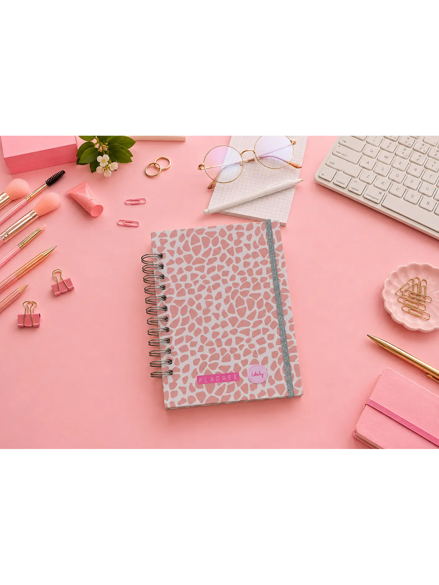 Planner sin fecha en Líneas 12 meses 18