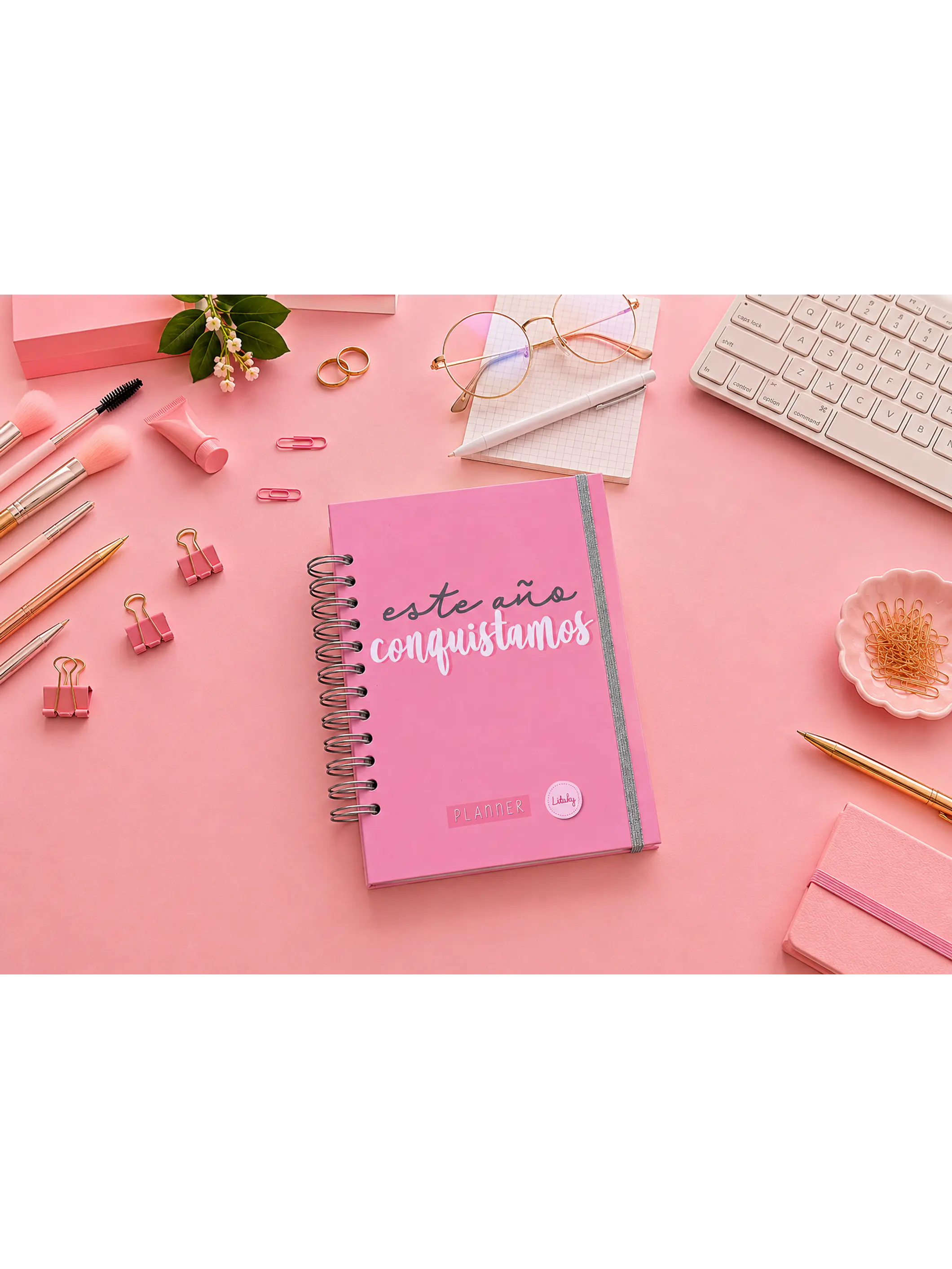Planner sin fecha en Líneas 12 meses 10