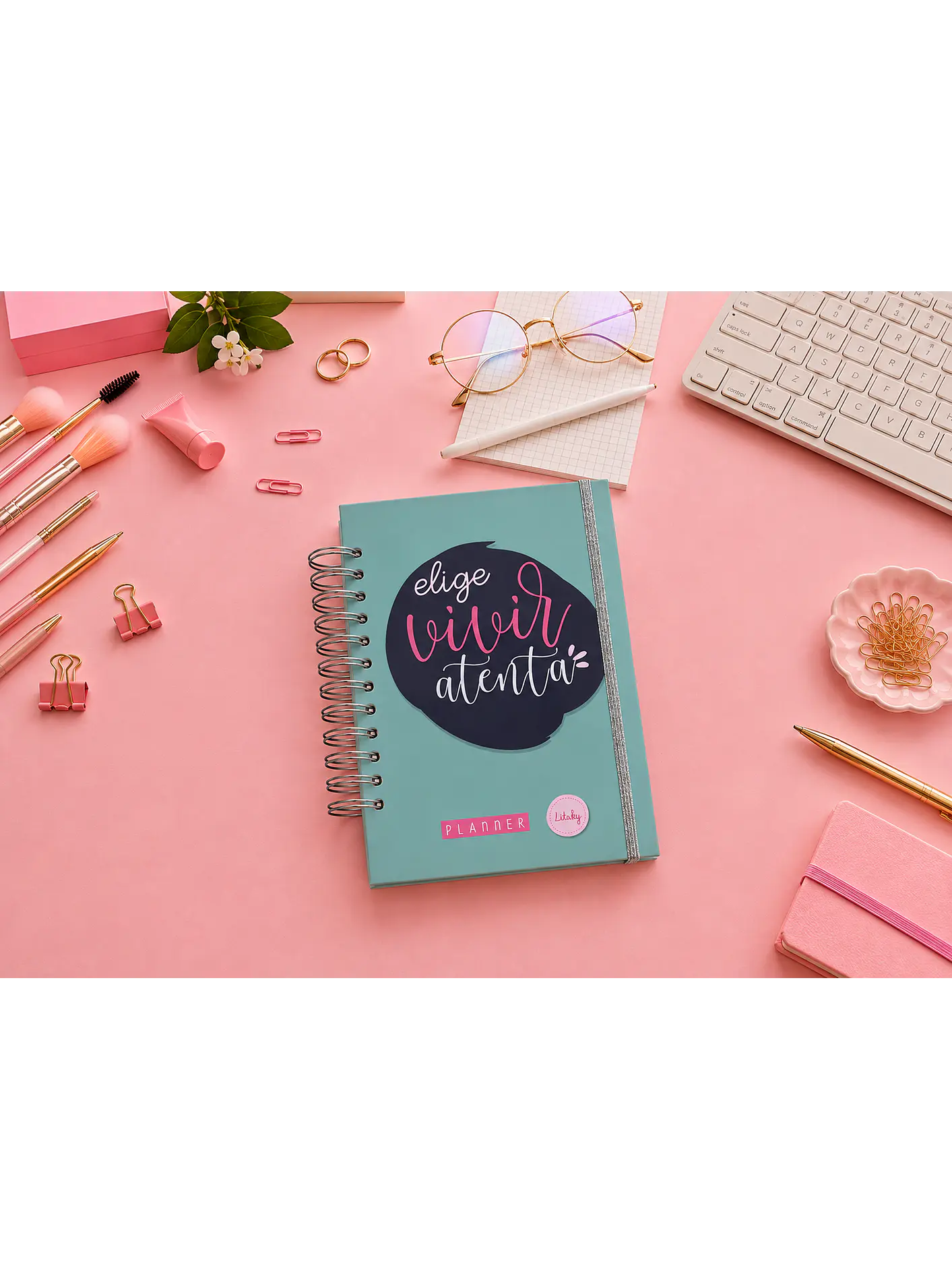 Planner sin fecha en Líneas 12 meses 11