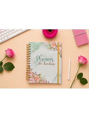 Planner de bodas Flores 