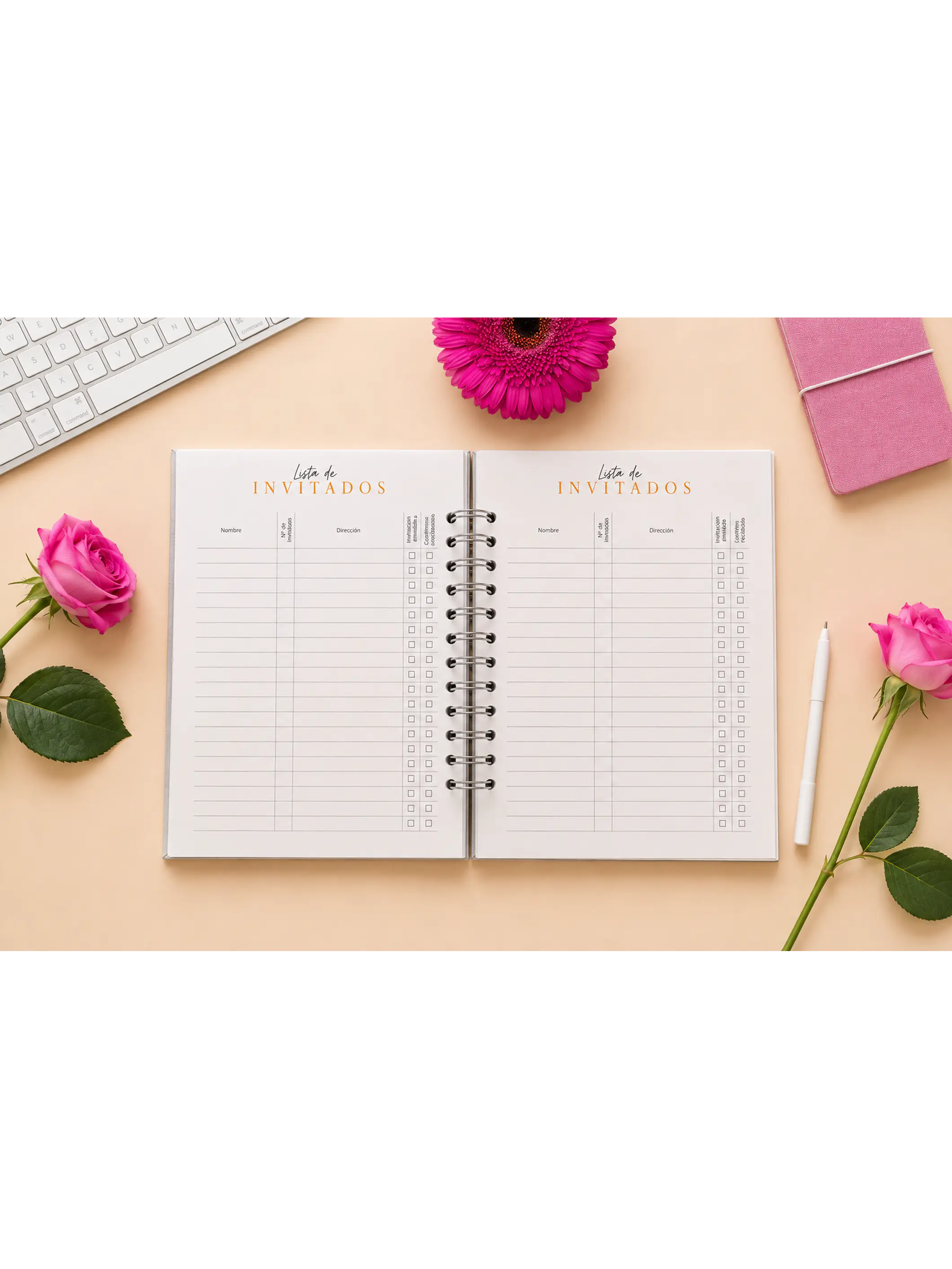 Planner de bodas Mr & Mrs 8