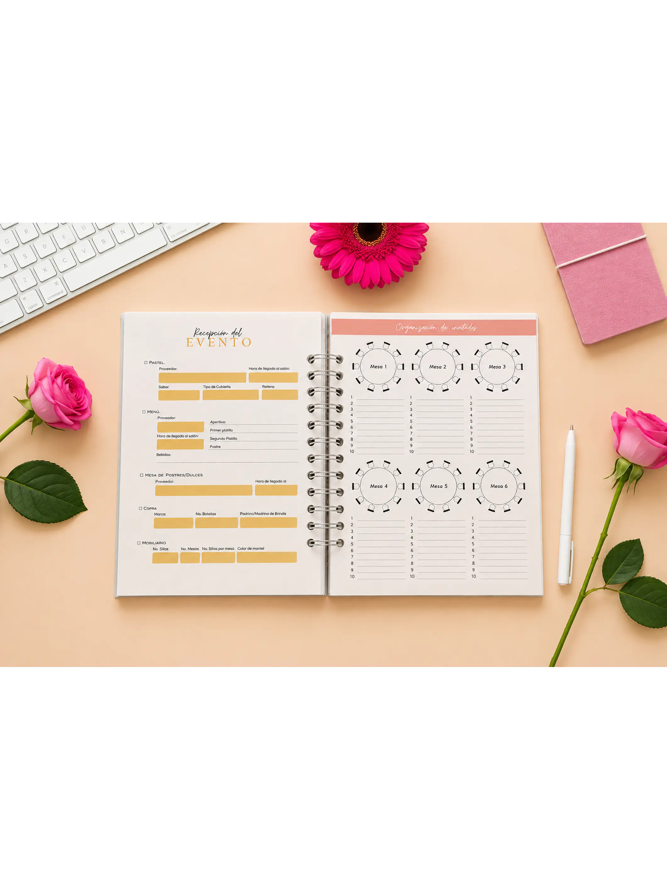 Planner de bodas Mr & Mrs 9