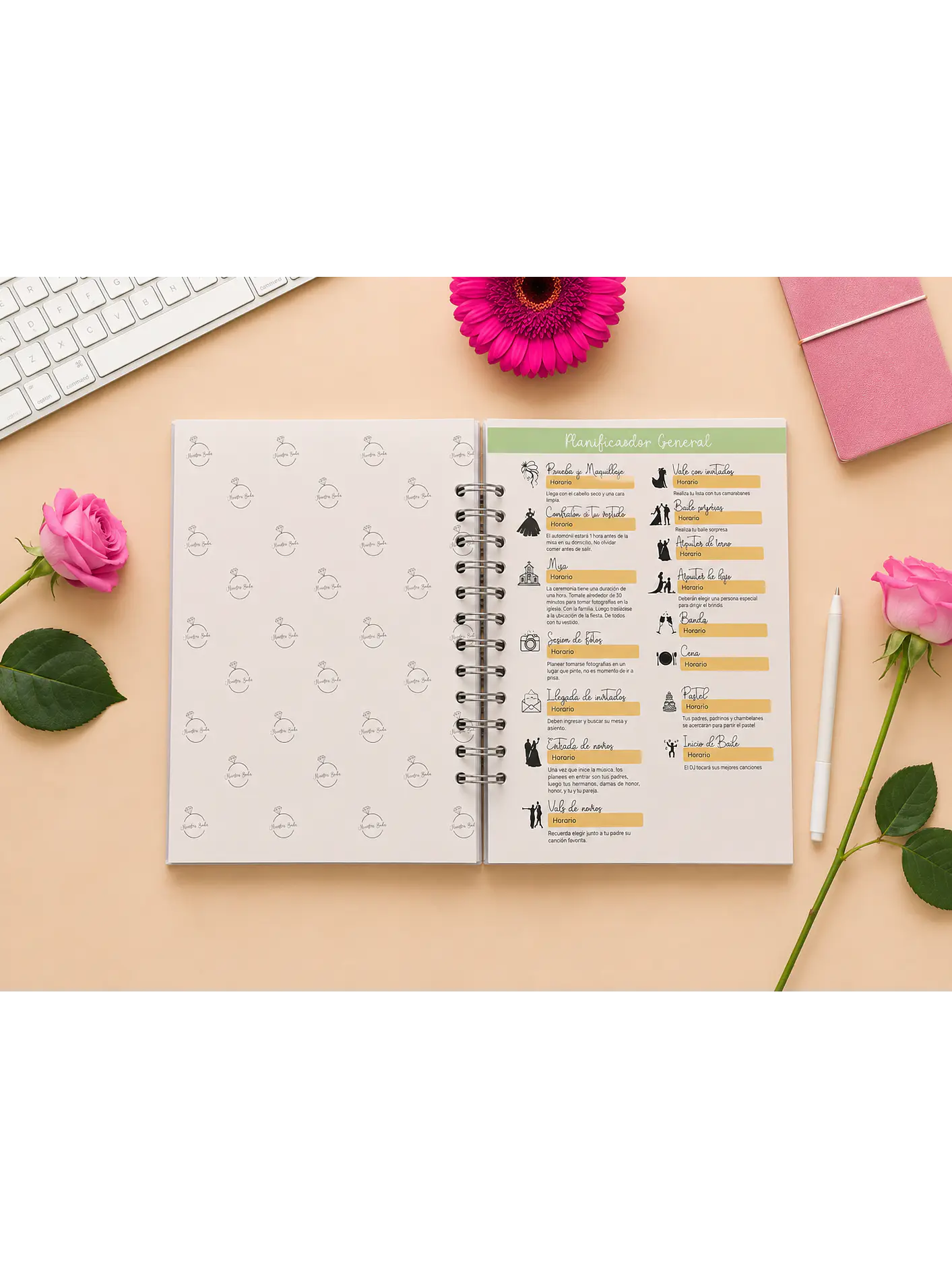 Planner de bodas Mr & Mrs 10