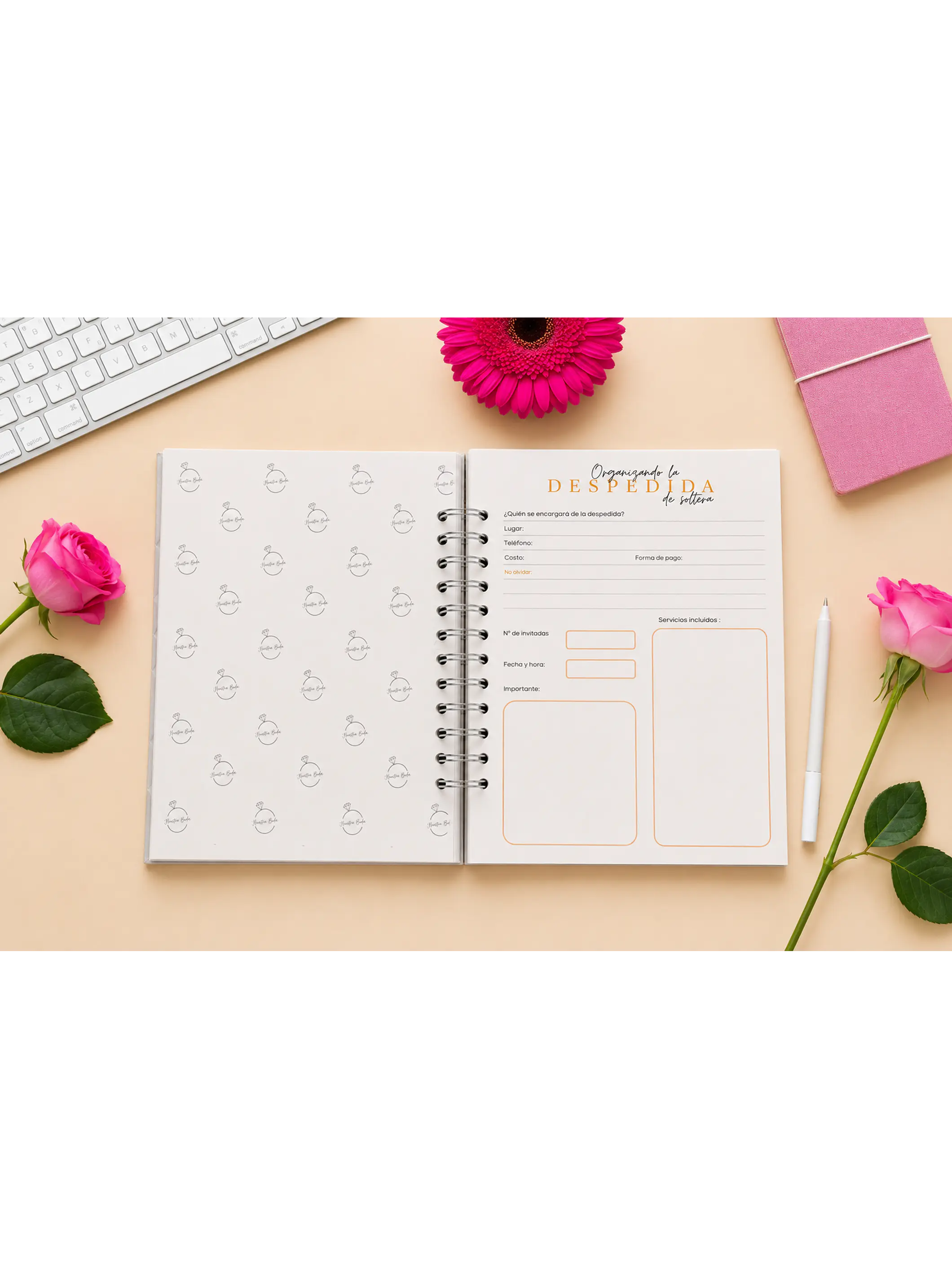 Planner de bodas Mr & Mrs 7
