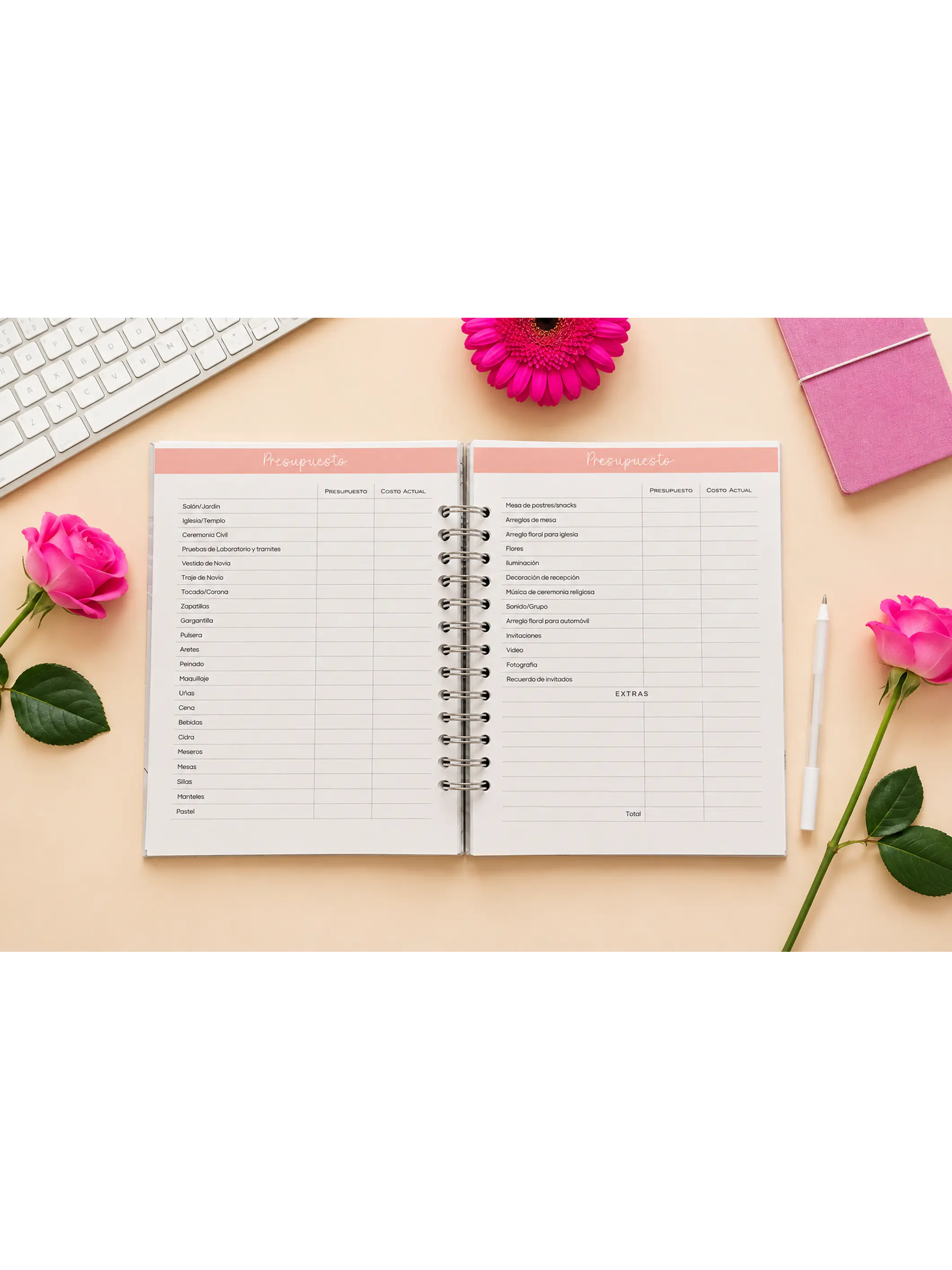 Planner de bodas Mr & Mrs 4