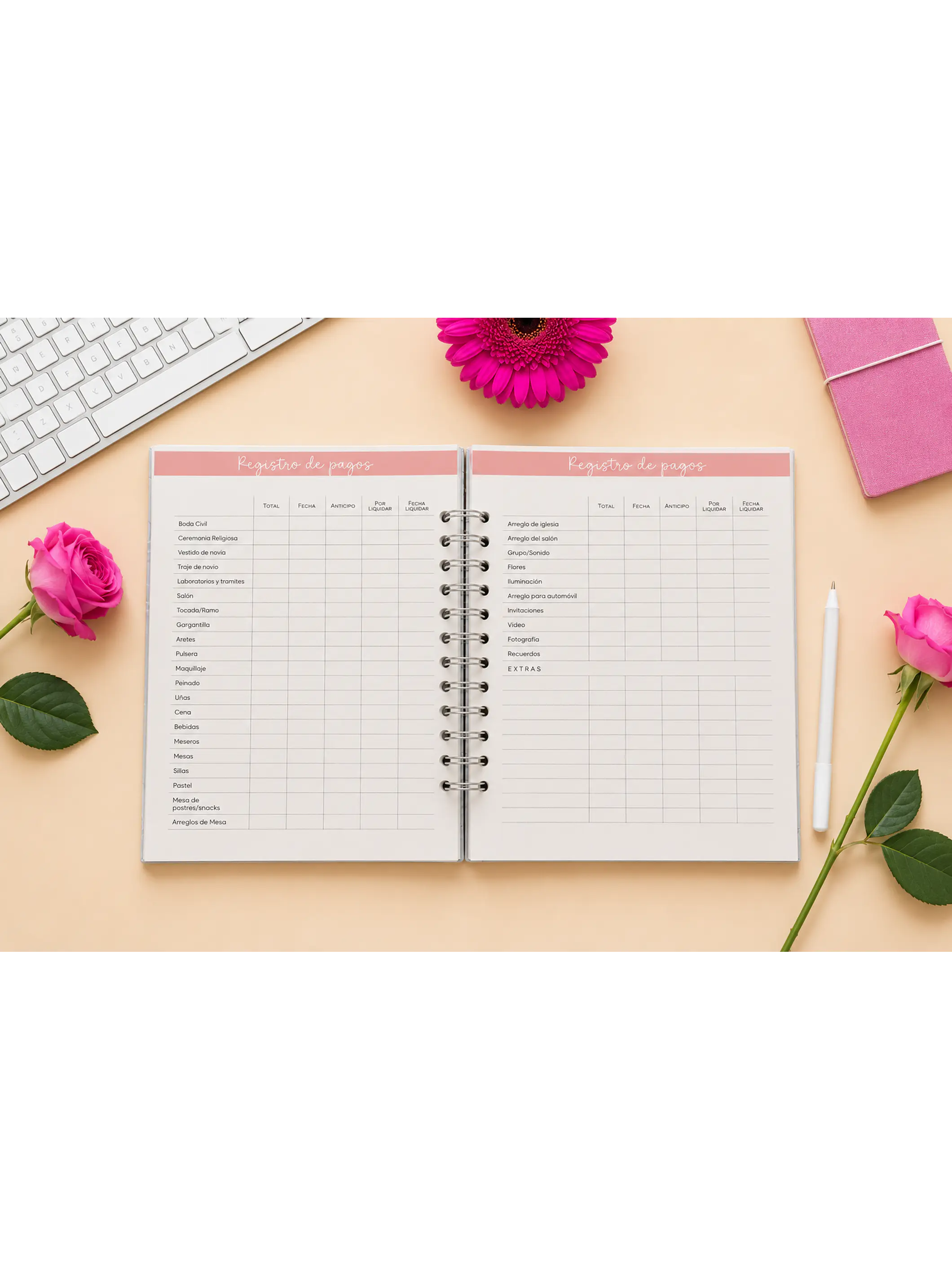 Planner de bodas Novios 4