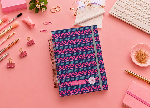 Planner universitario sin fecha Etnico