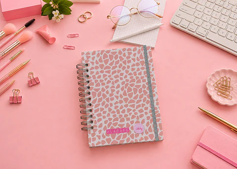 Planner universitario -  Animal Print Jirafa