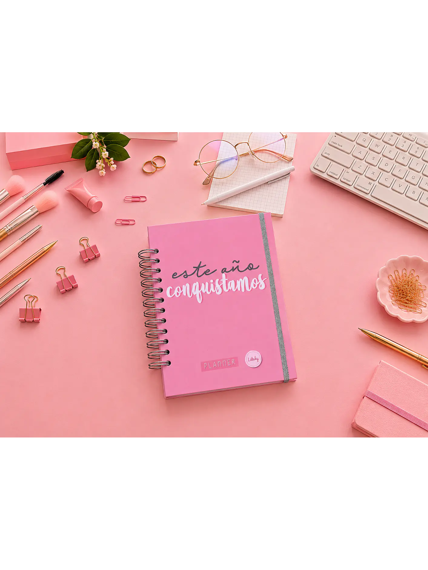 Planner universitario sin fecha - Este año conquistamos 1