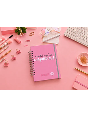 Planner universitario sin fecha - Este año conquistamos