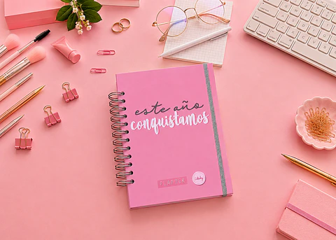 Planner universitario sin fecha - Este año conquistamos