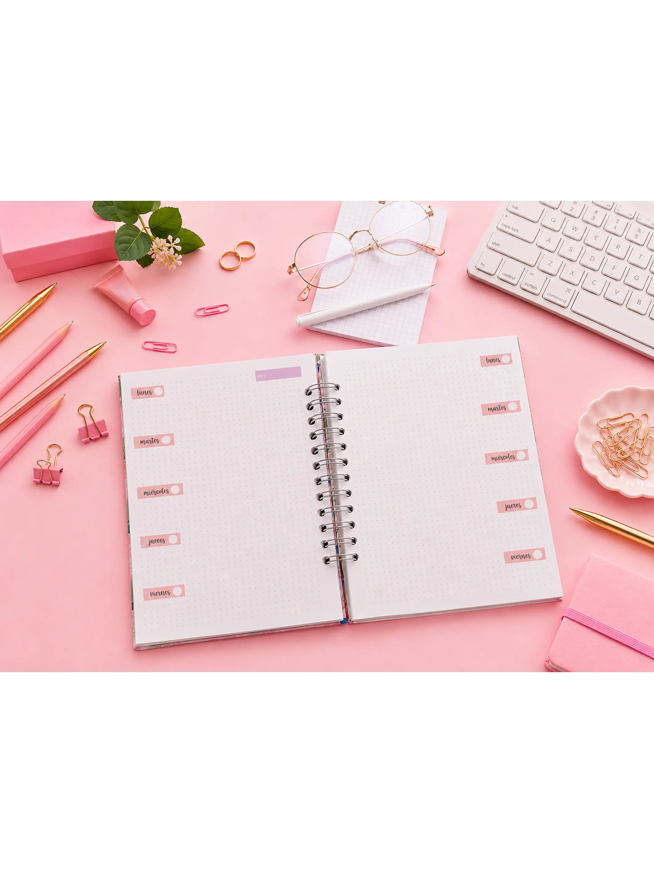 Planner universitario Crear creer crecer 5