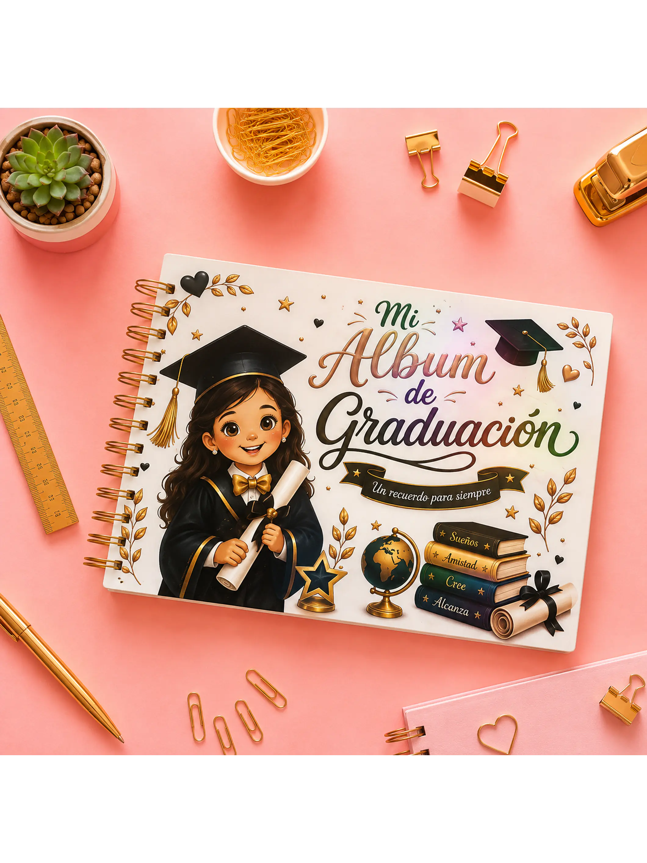 Diario de graduación álbum + dedicatorias  1
