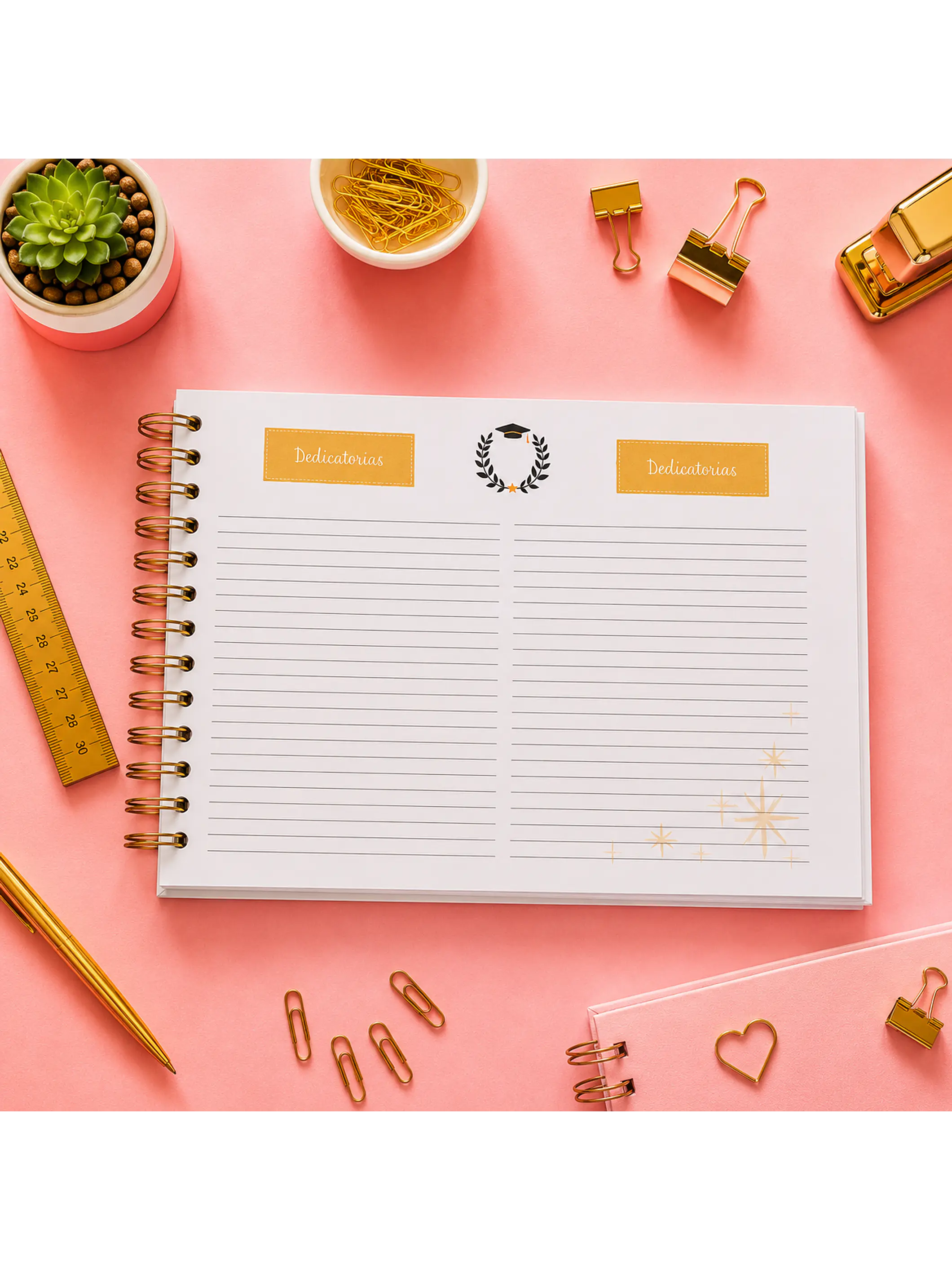 Diario de graduación álbum + dedicatorias  9