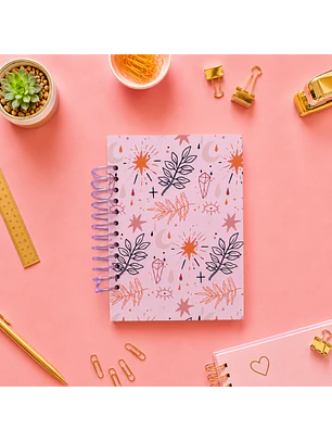 Cuaderno Estelar rosado