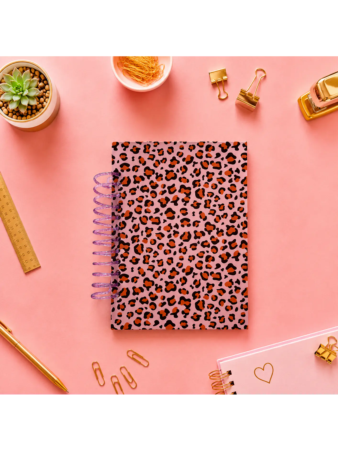 Cuaderno Animal Print Leopardo 1