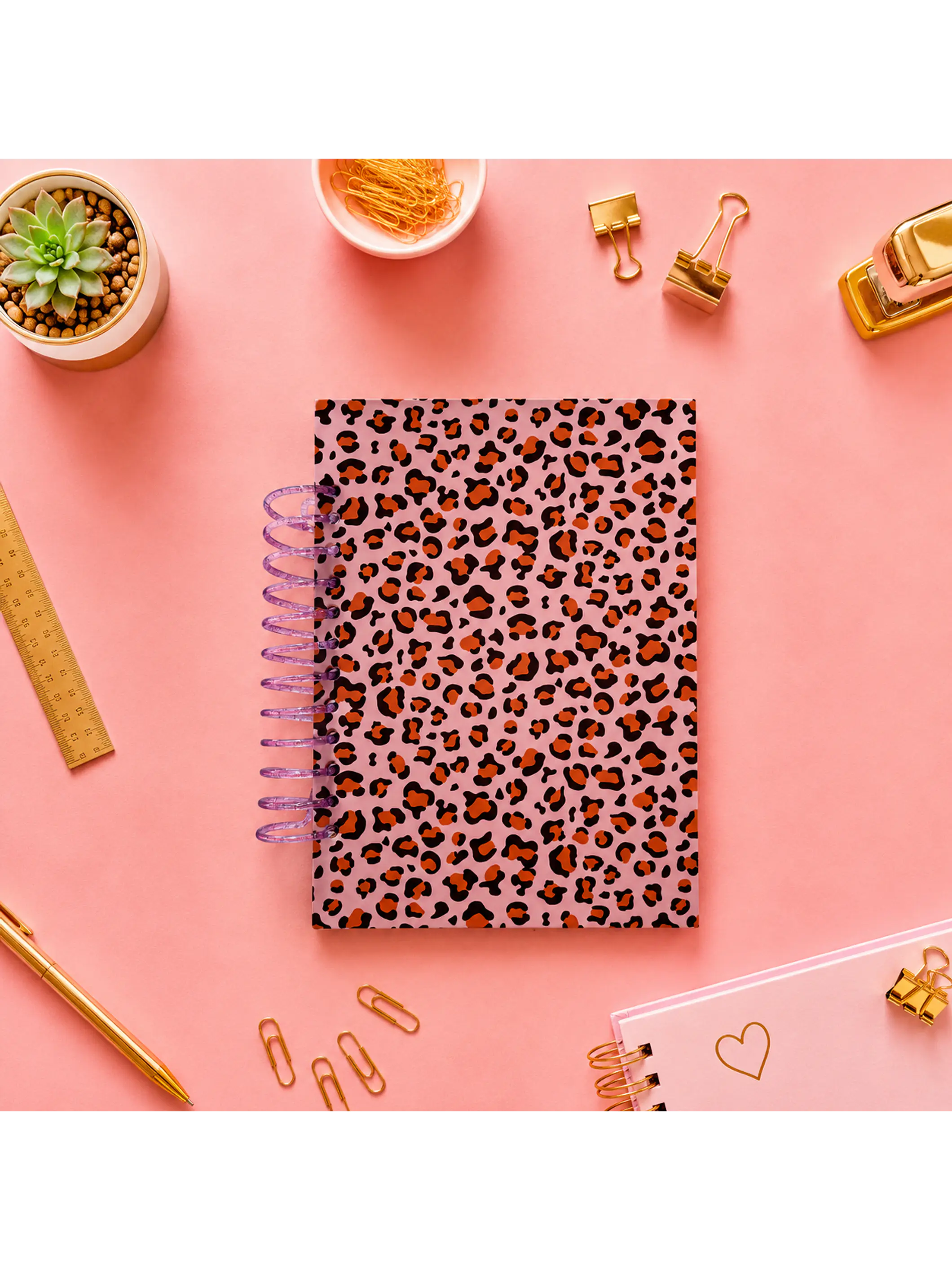 Cuaderno Animal Print Leopardo 1