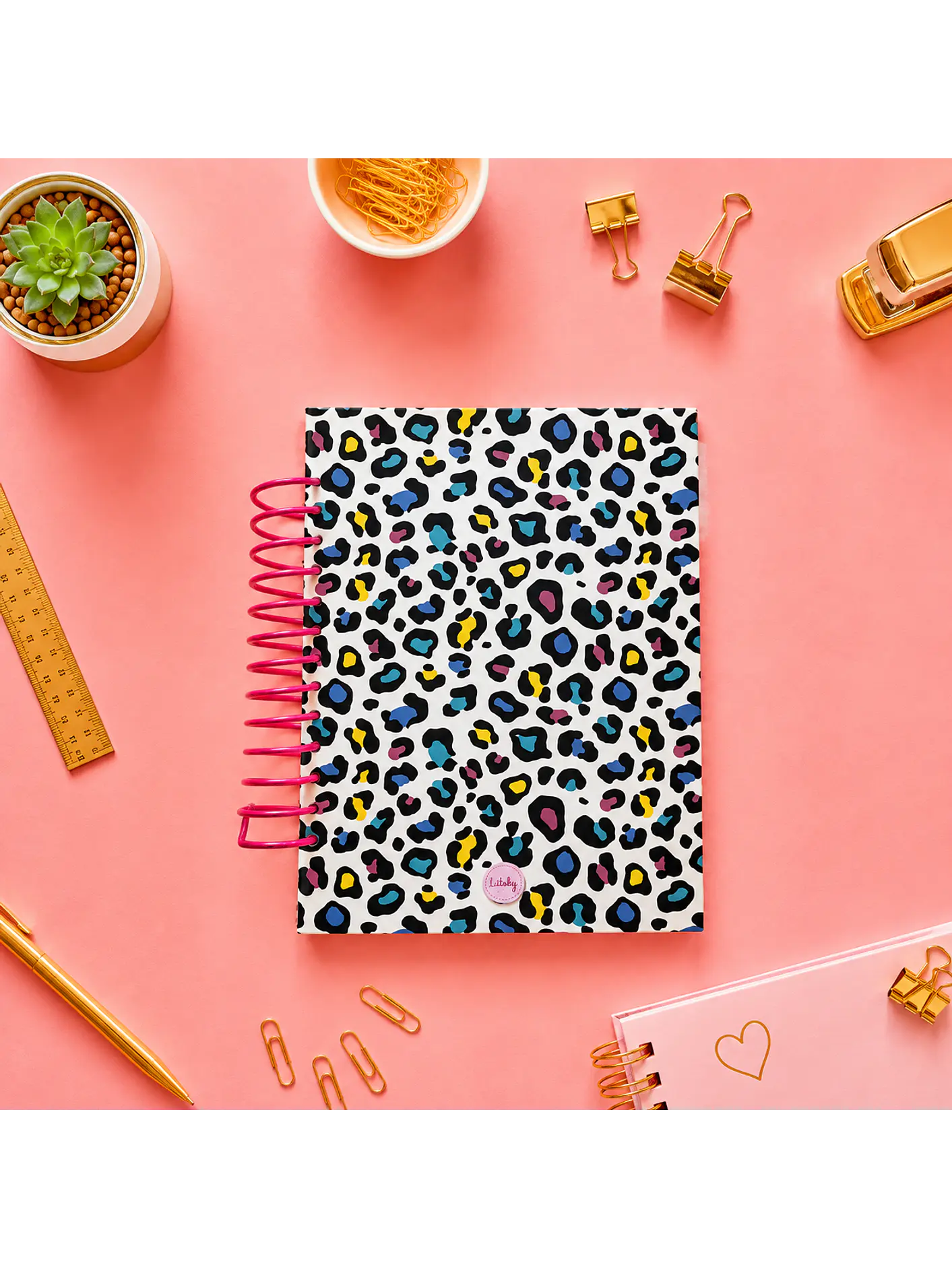 Cuaderno Animal Print colores 1