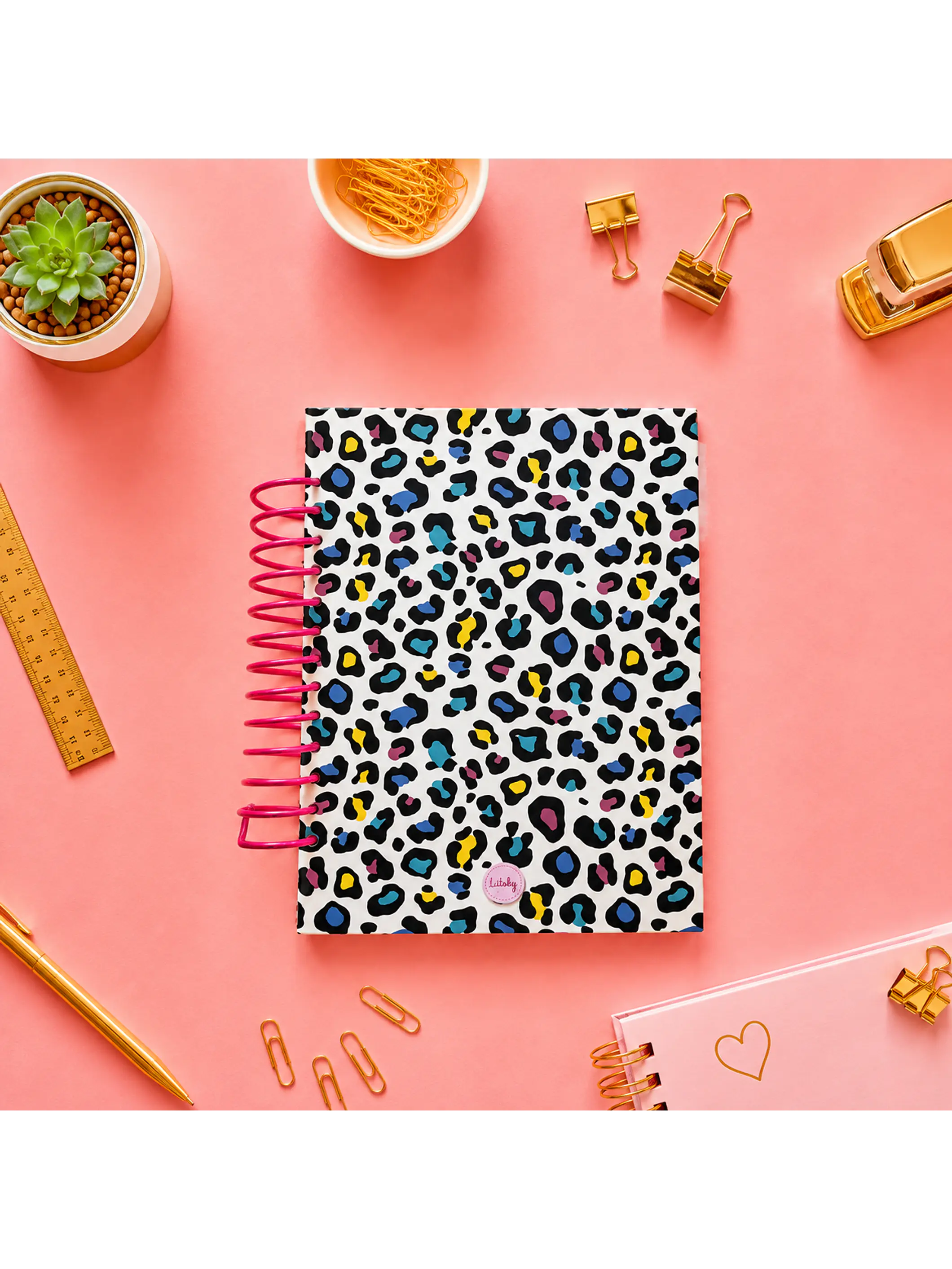 Cuaderno Animal Print colores 1
