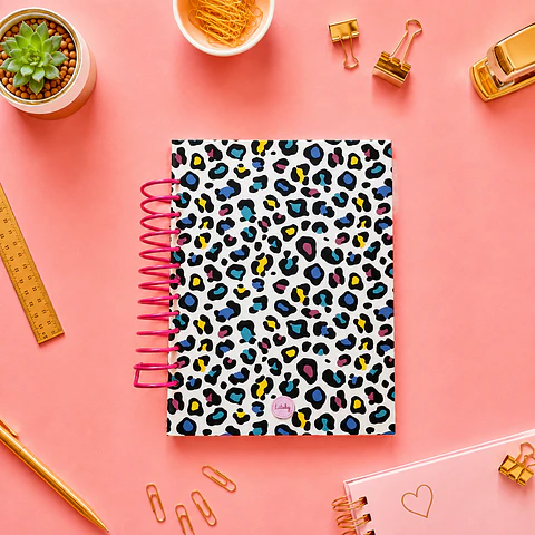 Cuaderno Animal Print colores
