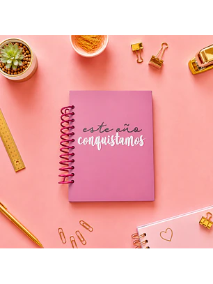 Cuaderno Este año conquistamos