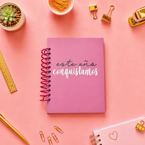 Cuaderno Este año conquistamos