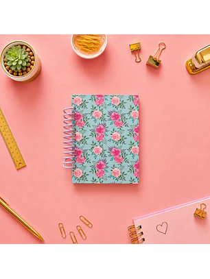 Cuaderno Flores rosas