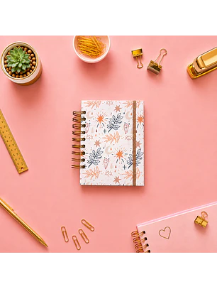 Cuaderno mini cuadriculado  100 hojas