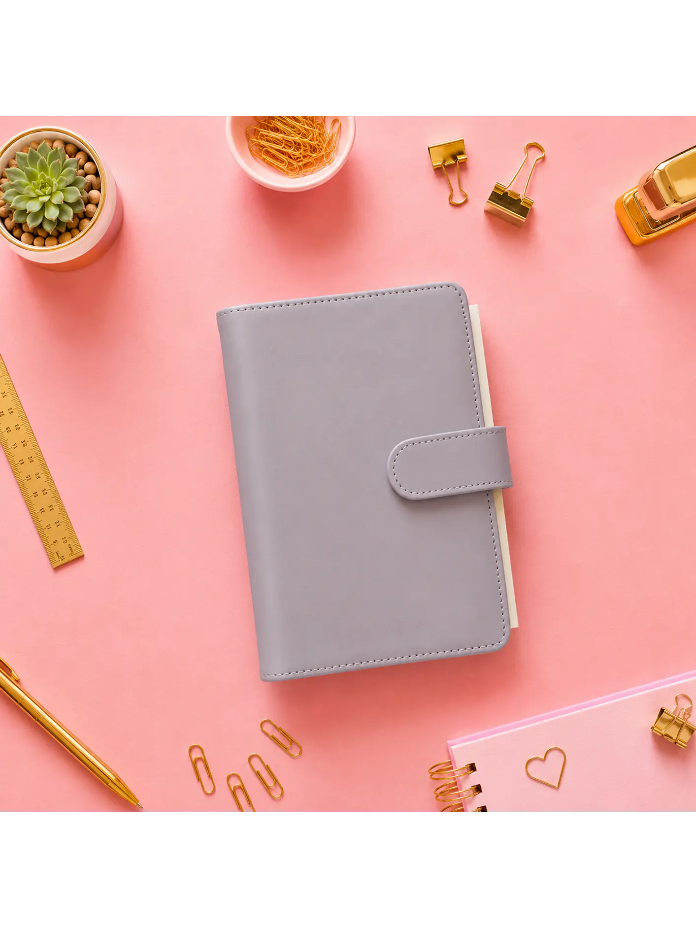 Budget binder organizador de gastos Lila 1