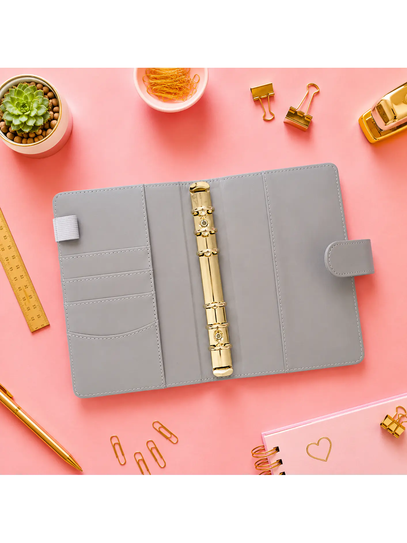 Budget binder organizador de gastos Lila 3