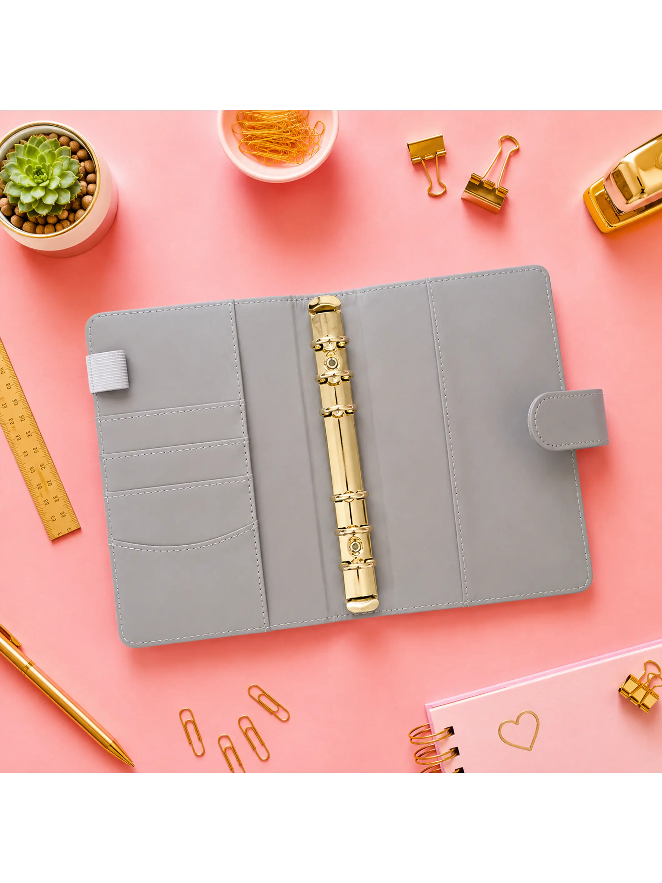 Budget binder organizador de gastos Lila 3