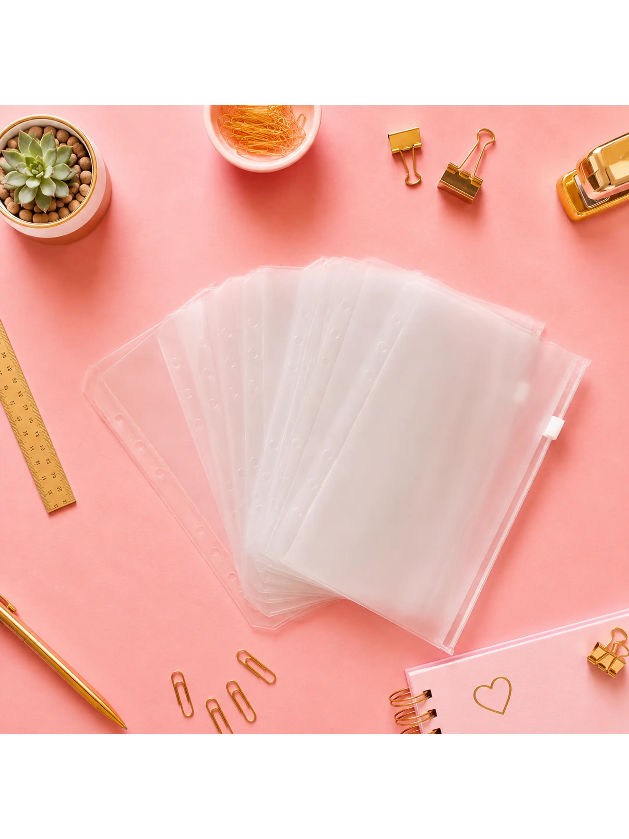Budget binder organizador de gastos Lila 4