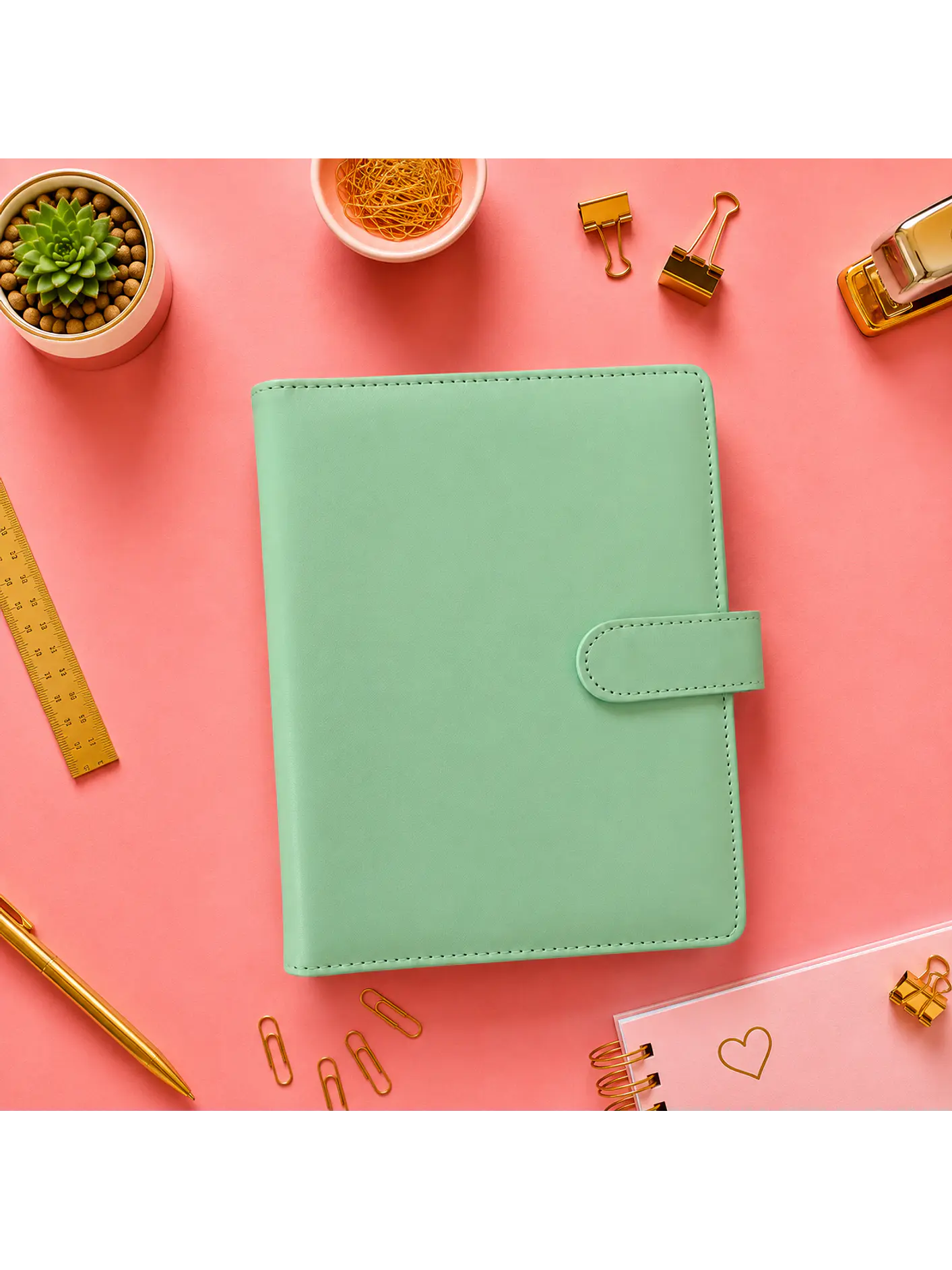 Kit Inicio Journal / Binder Turquesa 1