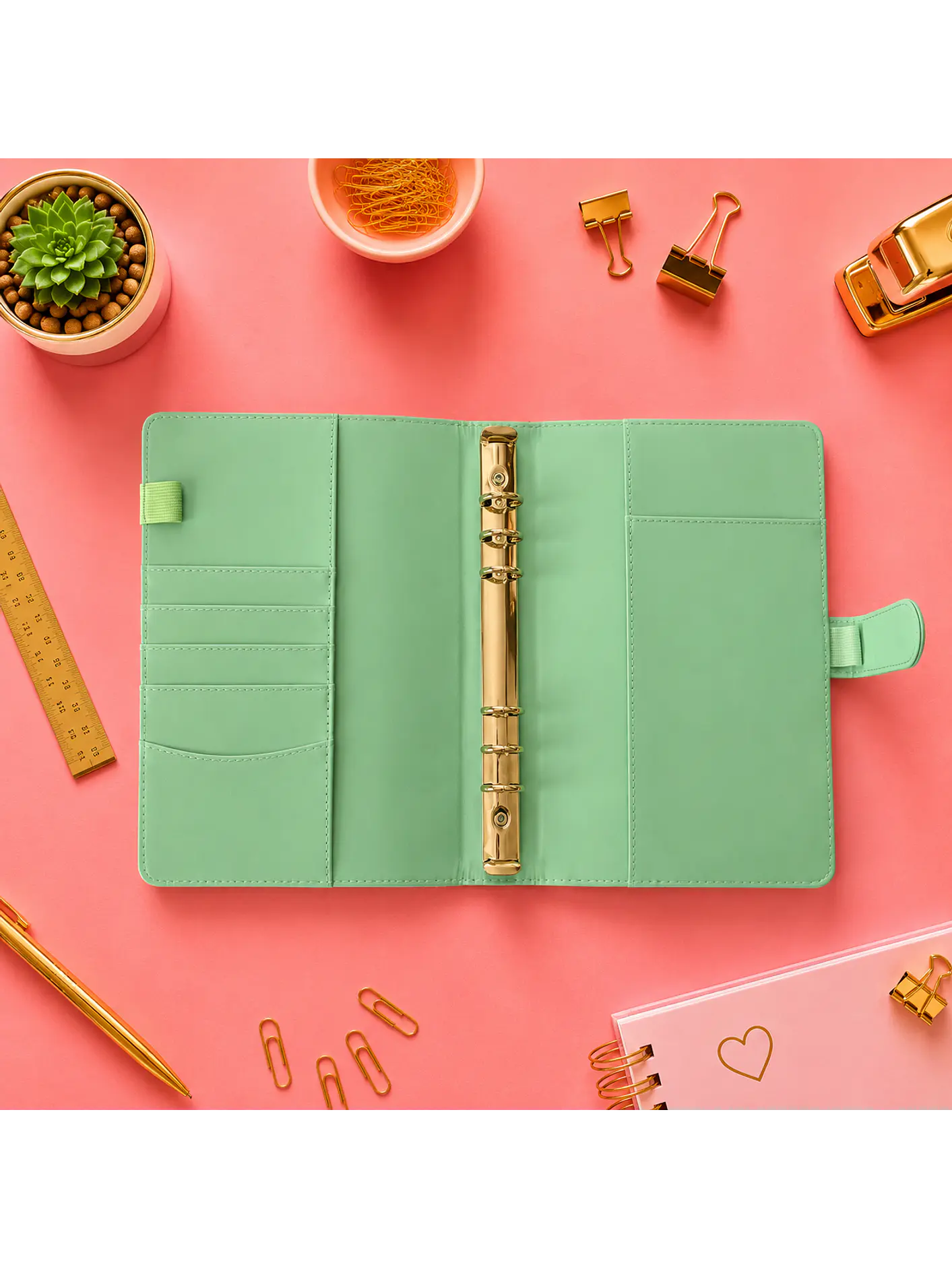Kit Inicio Journal / Binder Turquesa 2