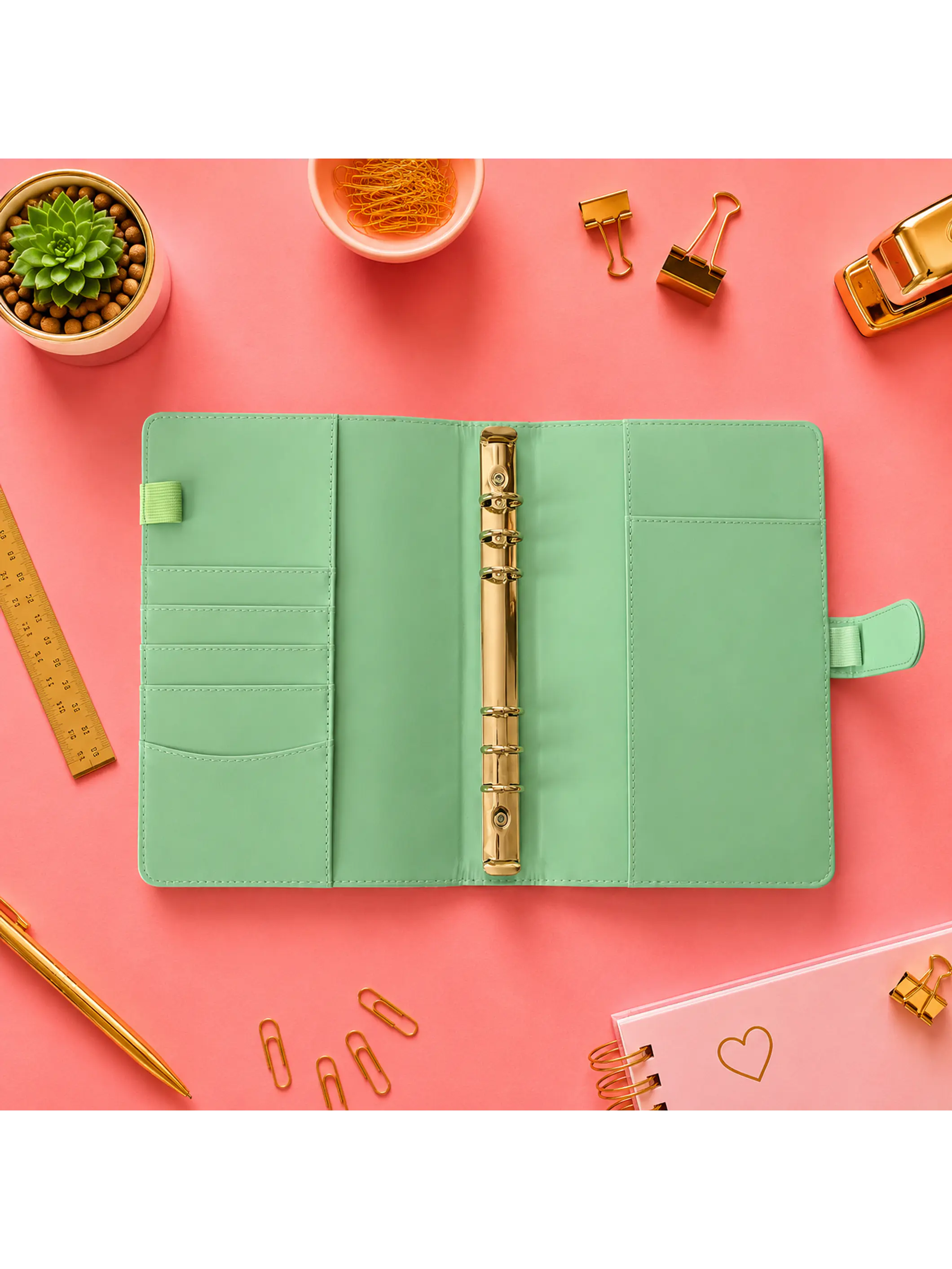 Kit Inicio Journal / Binder Turquesa 2